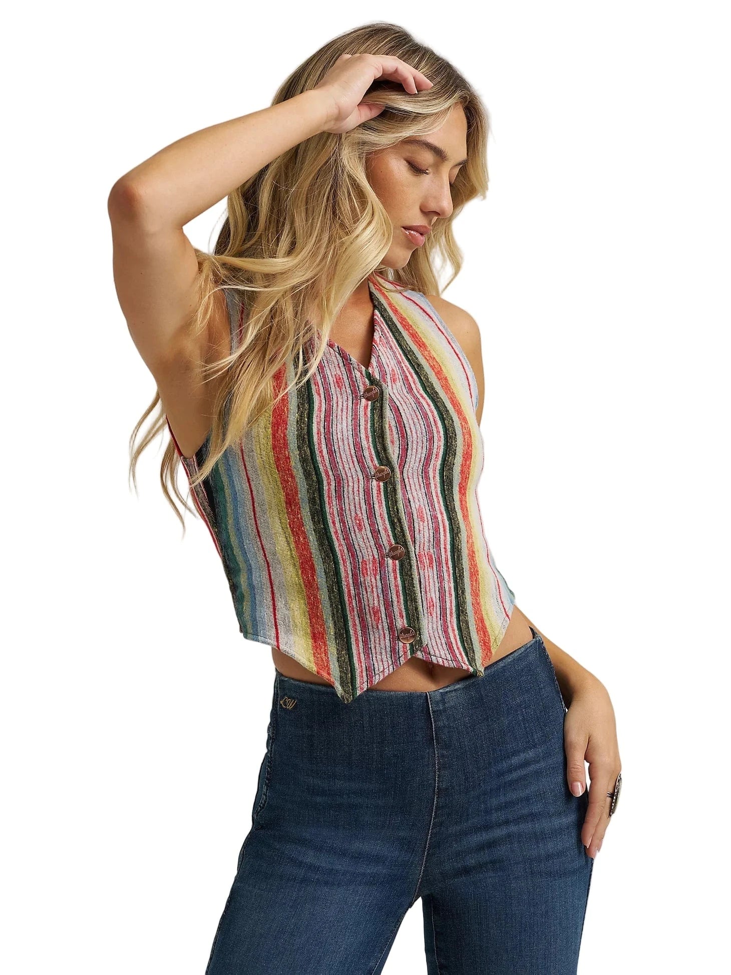 WRANGLER Ladies - Shirt - Vest Wrangler X Lainey Wilson Women's Ben Jacquard Vest 112370409