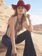 WRANGLER Ladies - Shirt - Vest Wrangler X Lainey Wilson Women's Ben Jacquard Vest 112370409