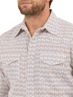 WRANGLER Shirts Wrangler Men's 20X Advanced Comfort Long Sleeve Two Pocket Western Snap Shirt 112359548