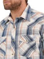 WRANGLER Shirts Wrangler Men's 20X Competition Long Sleeve Two Pocket Western Snap Shirt 112359546
