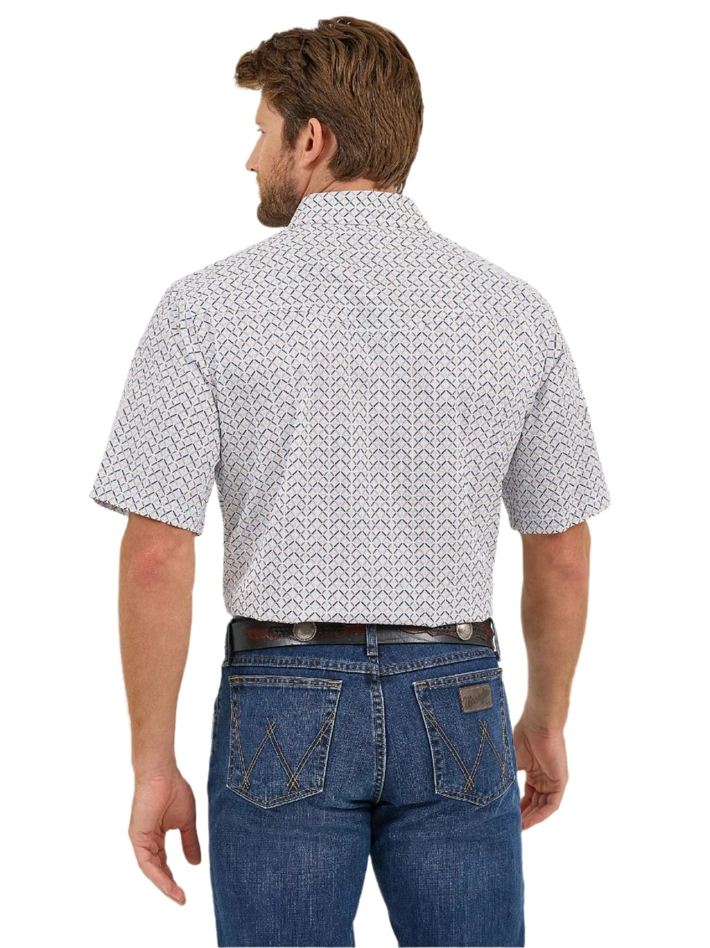 WRANGLER Shirts Wrangler Men's 20X Competition Short Sleeve Western Snap Shirt 112359573