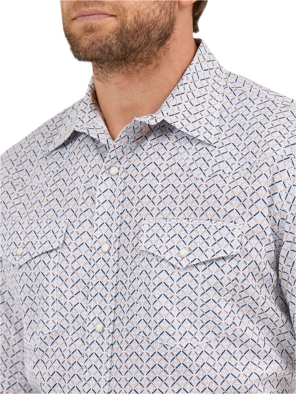 WRANGLER Shirts Wrangler Men's 20X Competition Short Sleeve Western Snap Shirt 112359573