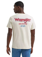 WRANGLER Shirts Wrangler Men's Antique White For The Ride Of Life T-Shirt 112375740