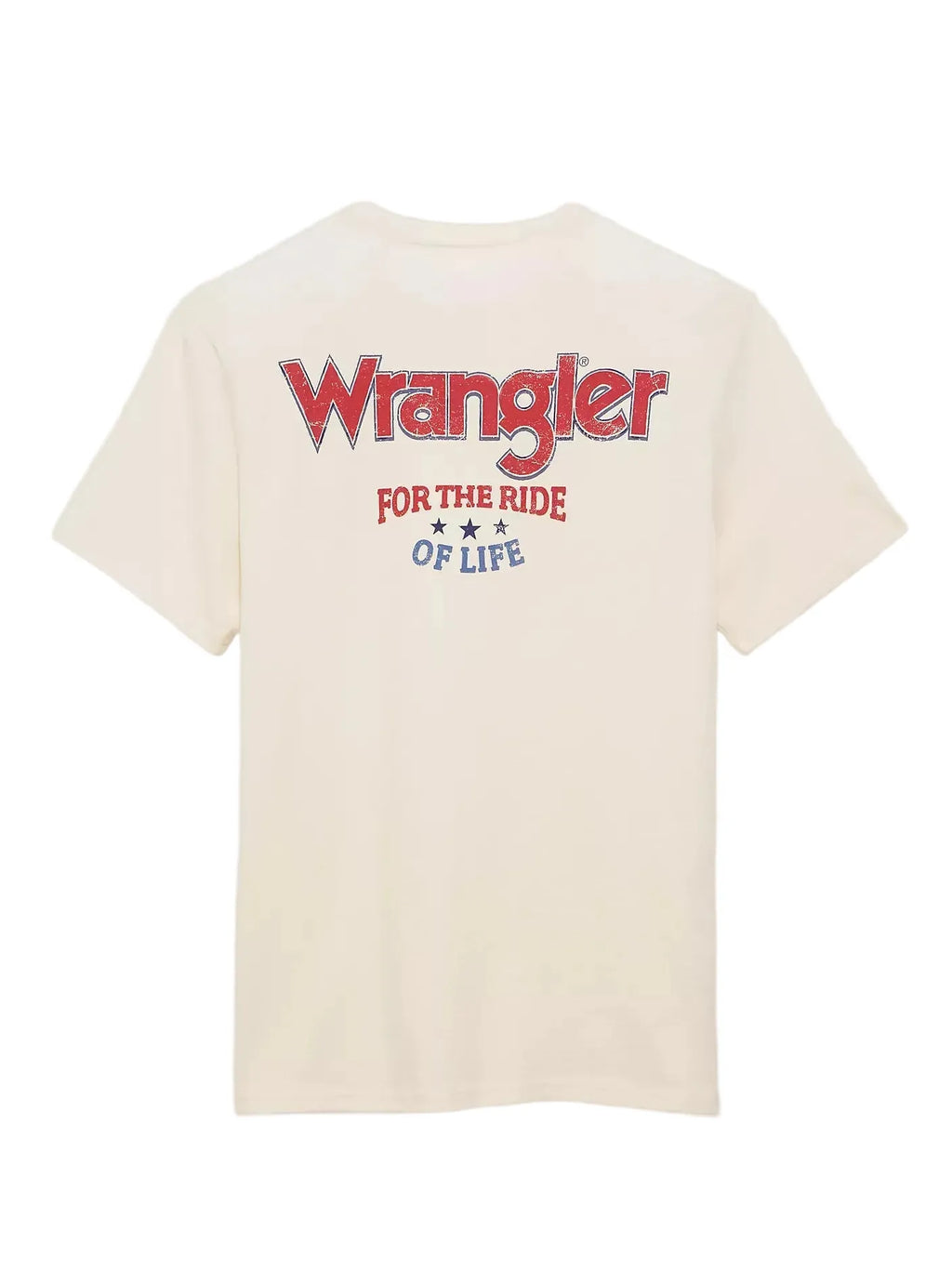 WRANGLER Shirts Wrangler Men's Antique White For The Ride Of Life T-Shirt 112375740