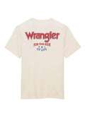 WRANGLER Shirts Wrangler Men's Antique White For The Ride Of Life T-Shirt 112375740