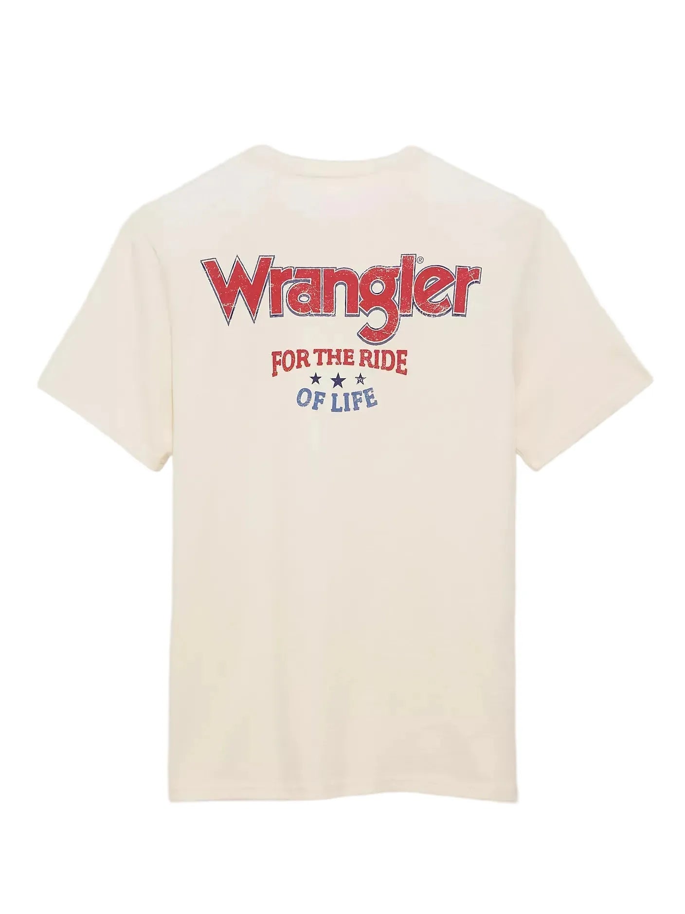 WRANGLER Shirts Wrangler Men's Antique White For The Ride Of Life T-Shirt 112375740