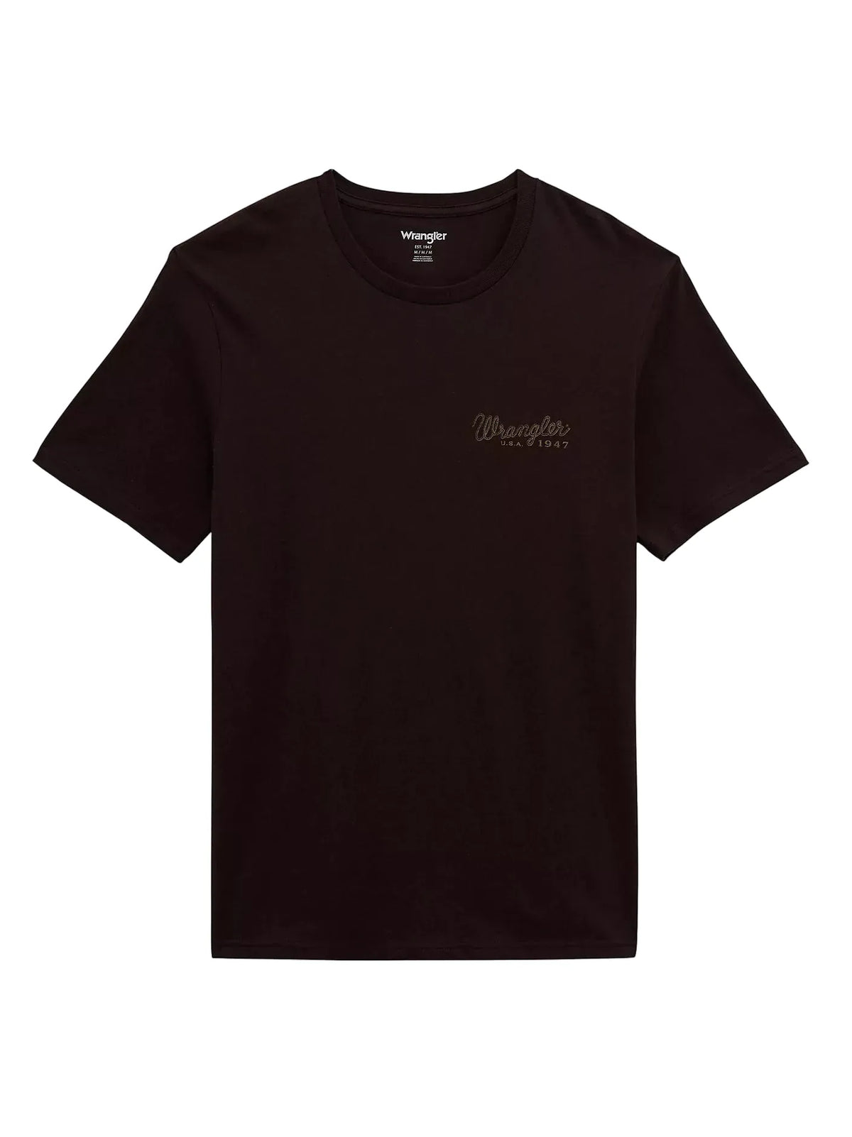 WRANGLER Shirts Wrangler Men's Black Coffee Rodeo Wrestling Team T-Shirt 112380267