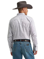 WRANGLER Shirts Wrangler Men's Charcoal Paisley Cody Johnson Button Down Shirt 112374476