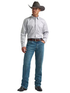 WRANGLER Shirts Wrangler Men's Charcoal Paisley Cody Johnson Button Down Shirt 112374476