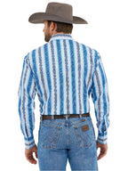 WRANGLER Shirts Wrangler Men's Checotah Long Sleeve Western Snap Printed Shirt 112359439