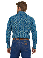 WRANGLER Shirts Wrangler Men's Checotah® Long Sleeve Western Snap Printed Shirt 112359440