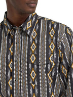 WRANGLER Shirts Wrangler Men's Crow Black Checotah Western Snap Shirt 112374910