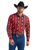 WRANGLER Shirts Wrangler Men's Firey Red Checotah Western Snap Shirt 112369430