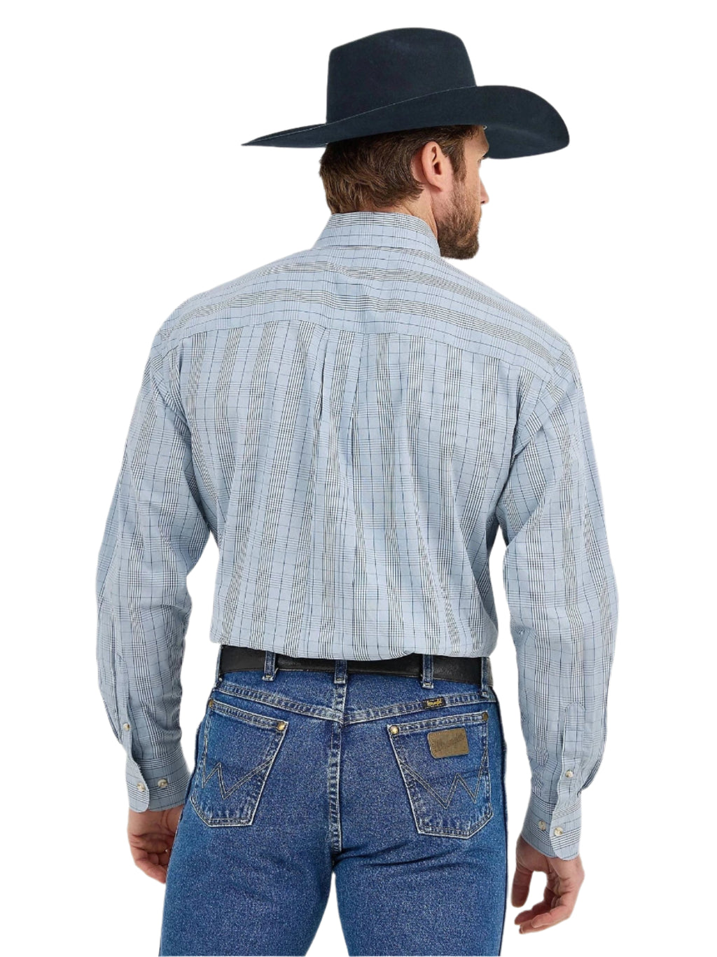 WRANGLER Shirts Wrangler Men's George Strait Long Sleeve Button Down Shirt 112359966