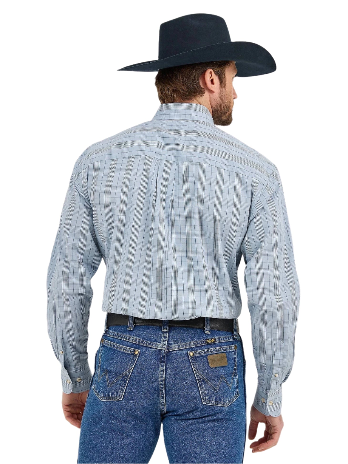 WRANGLER Shirts Wrangler Men's George Strait Long Sleeve Button Down Shirt 112359966