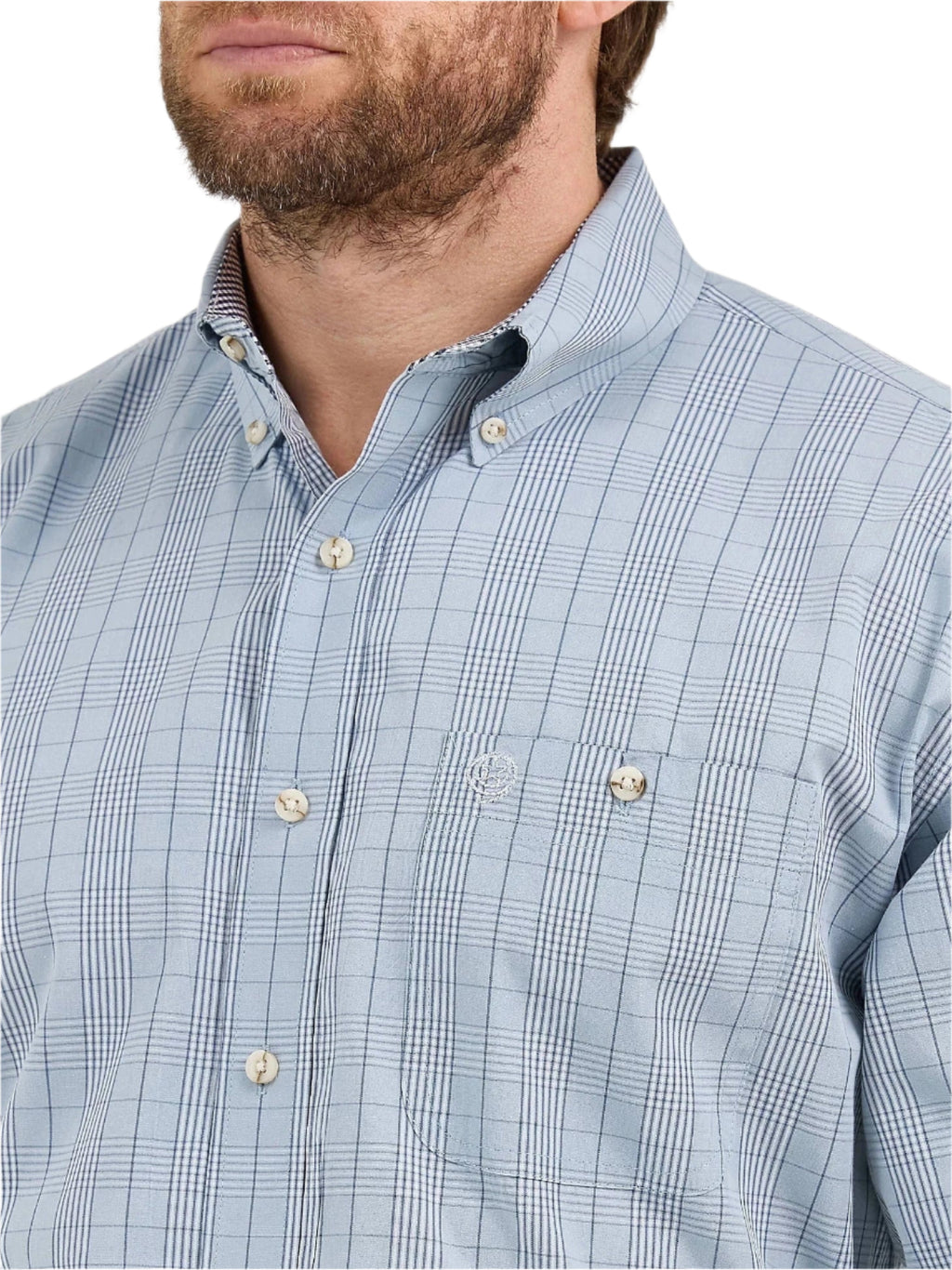 WRANGLER Shirts Wrangler Men's George Strait Long Sleeve Button Down Shirt 112359966