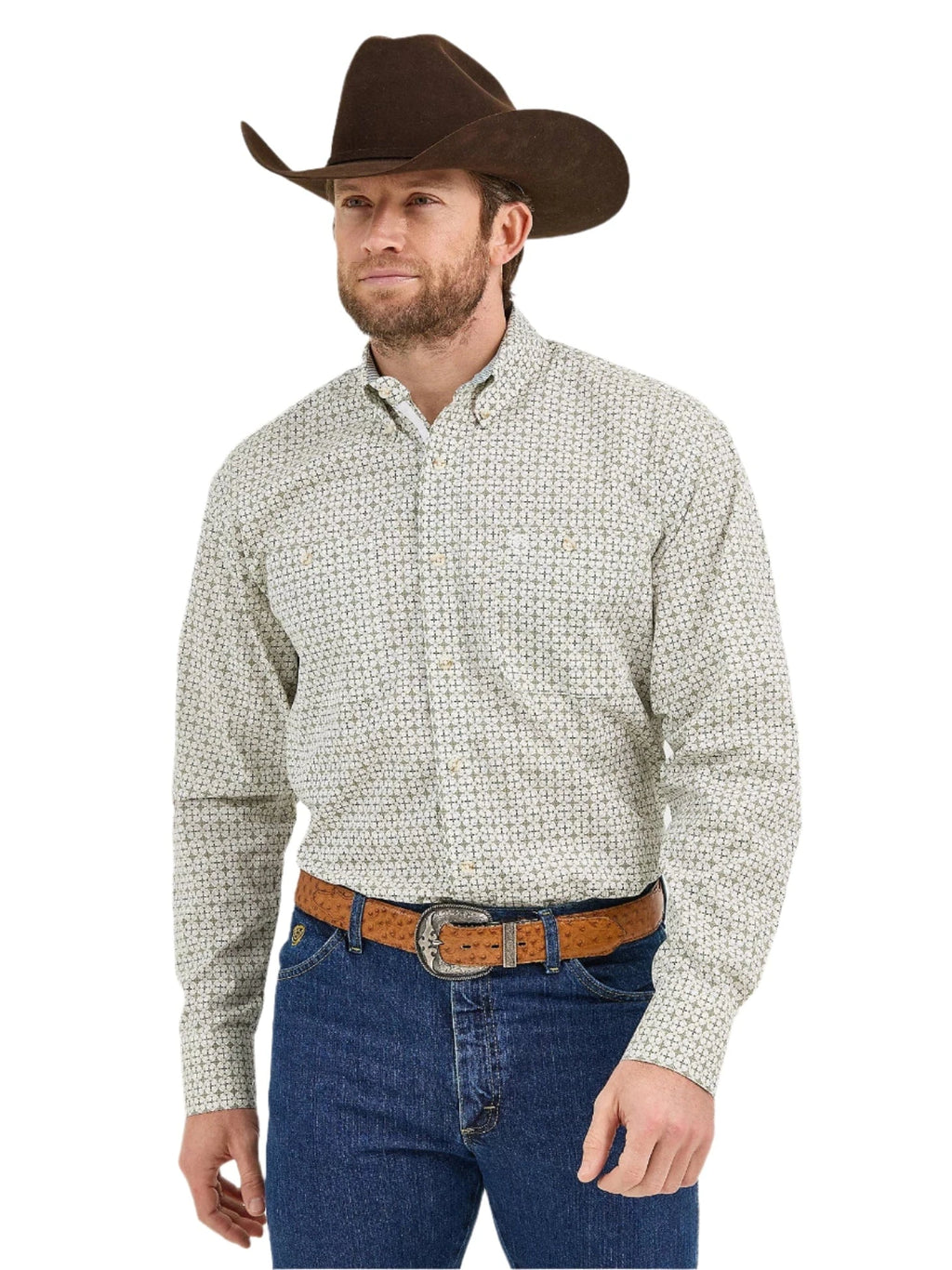 WRANGLER Shirts Wrangler Men's George Strait™ Long Sleeve Button Down Shirt 112359999