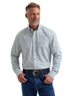WRANGLER Shirts Wrangler Men's Harbor Teal George Strait Button Down Shirt 112381967