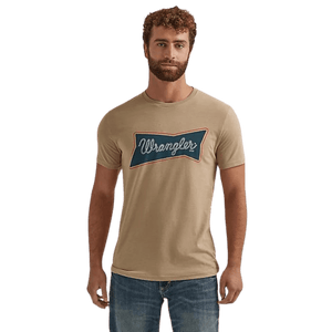 Wrangler Shirts Wrangler Men's Heritage Trenchcoat Logo Short Sleeve Graphic T-Shirt 112344113