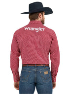 WRANGLER Shirts Wrangler Men's Logo Long Sleeve Western Snap Shirt 112359468