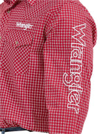 WRANGLER Shirts Wrangler Men's Logo Long Sleeve Western Snap Shirt 112359468