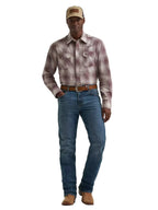 WRANGLER Shirts Wrangler Men's Mahogany Retro Sawtooth Long Sleeve Snap Shirt 112374733