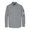 WRANGLER Shirts Wrangler Men's Mexico Flag Button Down Western Shirt 112359483