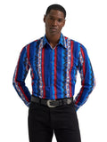 WRANGLER Shirts Wrangler Men's Old Glory Checotah Western Snap Shirt 112384295