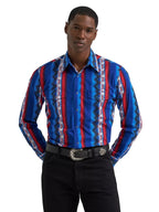 WRANGLER Shirts Wrangler Men's Old Glory Checotah Western Snap Shirt 112384295