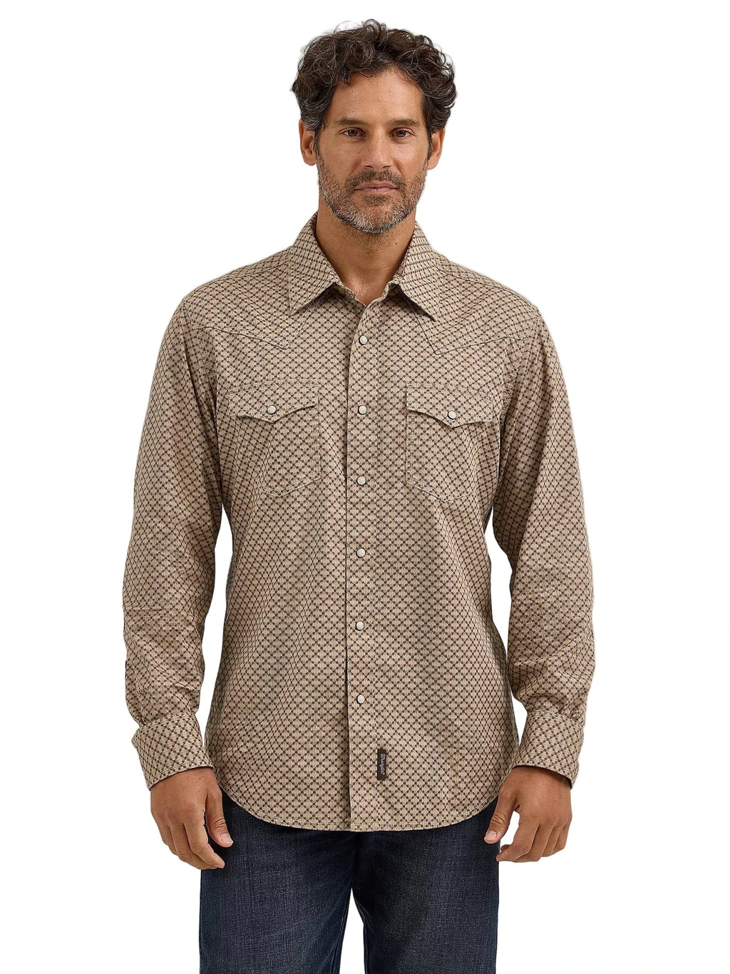 WRANGLER Shirts Wrangler Men's Premium Retro Long Sleeve Western Shirt 112368222