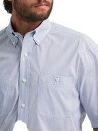 WRANGLER Shirts Wrangler Men's Red Dot George Strait Short Sleeve Button Down Shirt 112379059