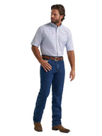 WRANGLER Shirts Wrangler Men's Red Dot George Strait Short Sleeve Button Down Shirt 112379059