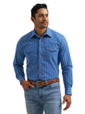 WRANGLER Shirts Wrangler Men's Riverstone Stripe 20X Advance Comfort Western Snap Shirt 112381453