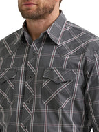 WRANGLER Shirts Wrangler Men's Shadow Multi Plaid Advanced Comfort 112369493