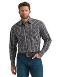 WRANGLER Shirts Wrangler Men's Shadow Multi Plaid Advanced Comfort 112369493