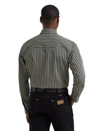 WRANGLER Shirts Wrangler Men's Smokey Stripes Brushpopper Western Snap Shirt 112381996