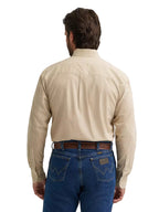 WRANGLER Shirts Wrangler Men's Wheat Yellow George Straight Button Down Shirt 112381959