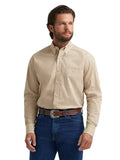 WRANGLER Shirts Wrangler Men's Wheat Yellow George Straight Button Down Shirt 112381959