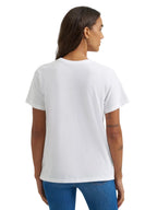 WRANGLER Shirts Wrangler Women's Bright White Sprinting Cowgirl Graphic T-Shirt 112375849