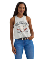 WRANGLER Shirts Wrangler Women's Festival Crop Graphic Tank 112358614