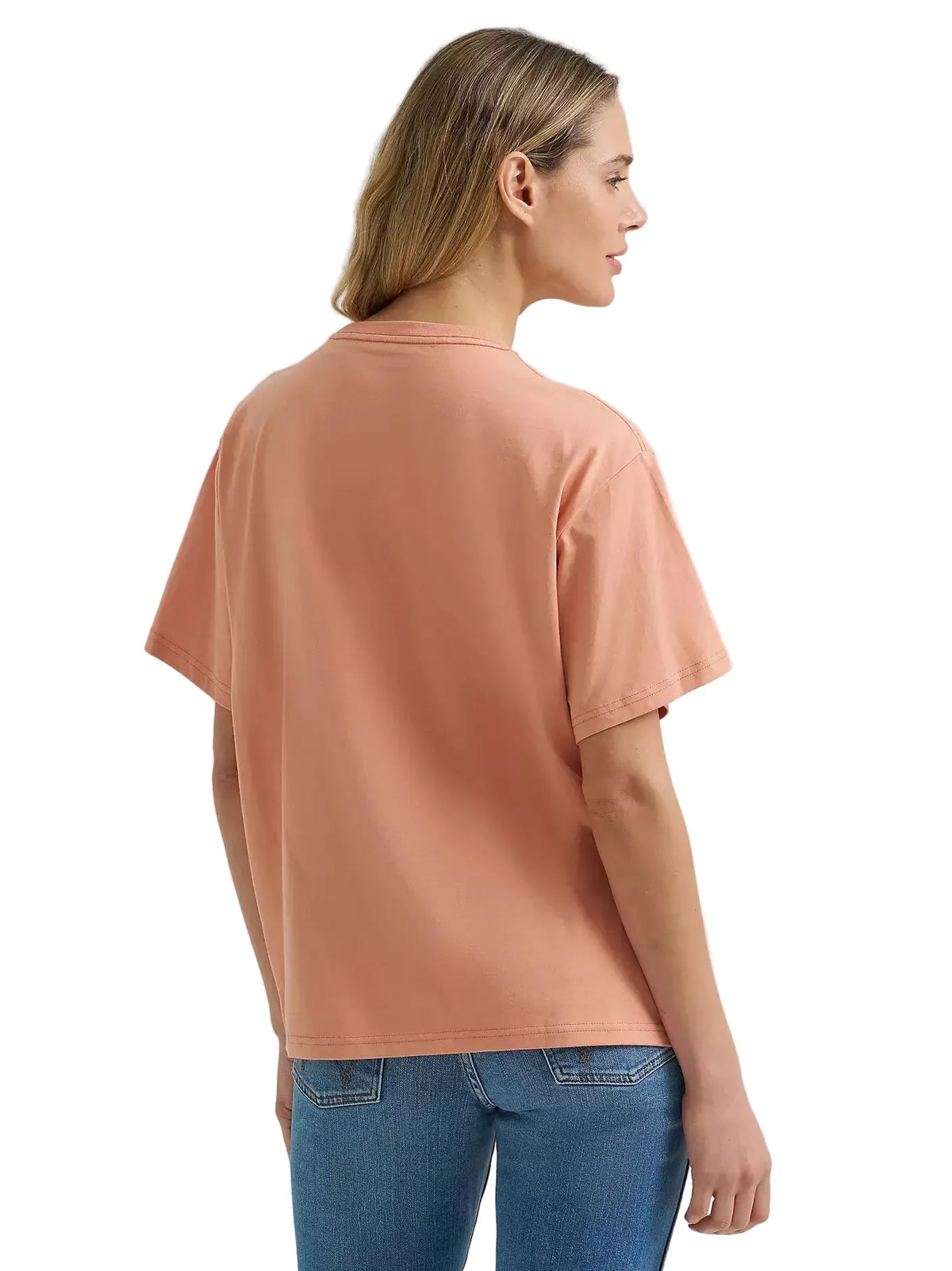 WRANGLER Shirts Wrangler Women's Muted Clay Three Horses Girlfriend T-Shirt 112379629