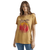 Wrangler Shirts Wrangler Women's Pale Gold Short Sleeve Western Graphic T-Shirt 112347503