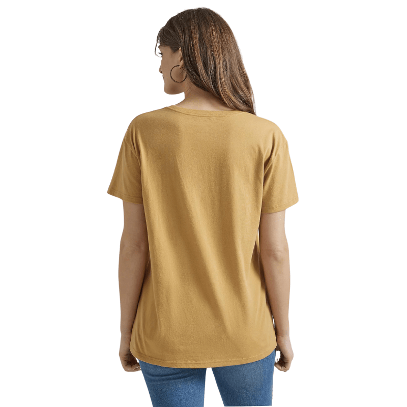 Wrangler Shirts Wrangler Women's Pale Gold Short Sleeve Western Graphic T-Shirt 112347503