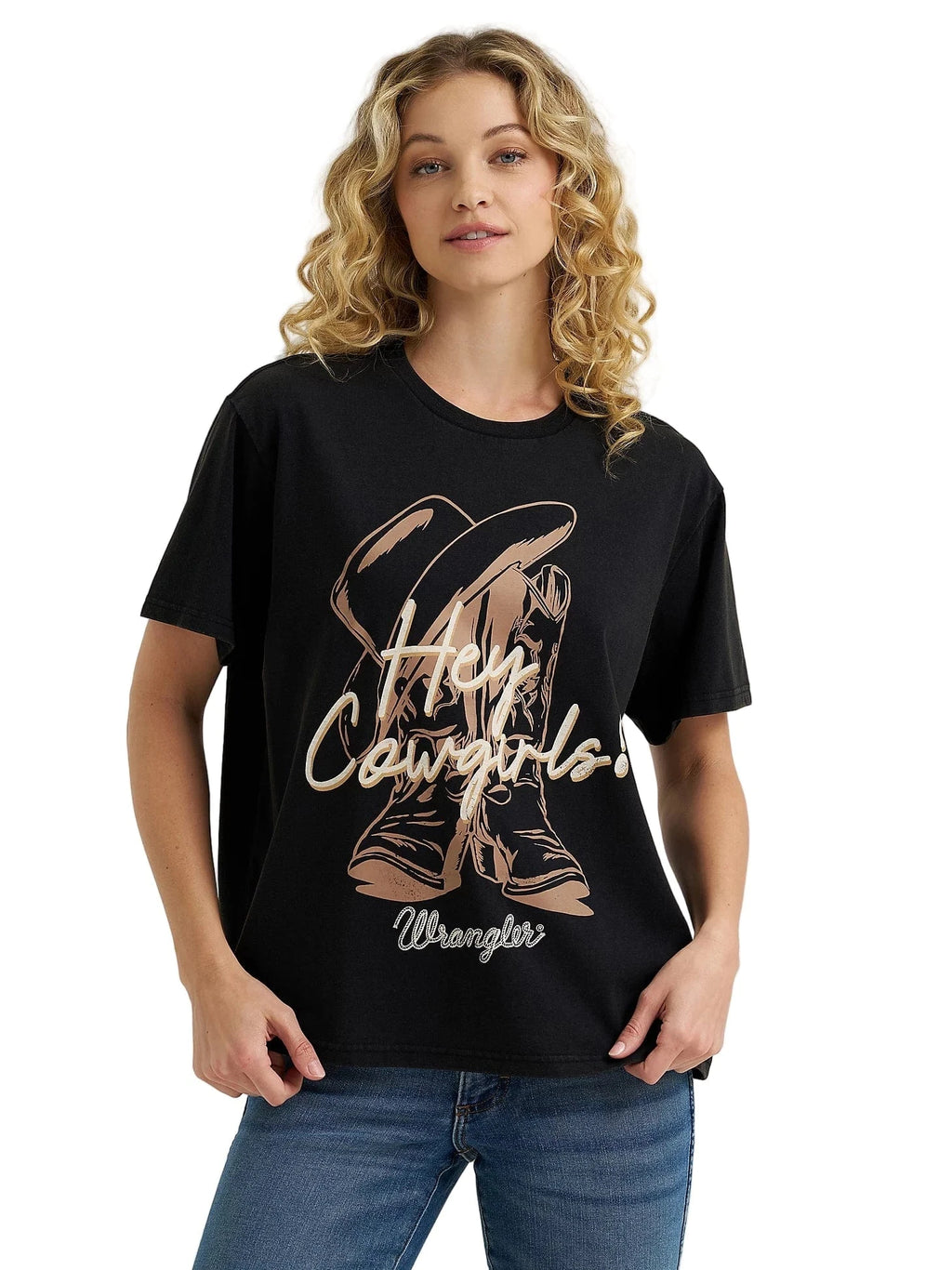 WRANGLER Shirts Wrangler Women's Western Graphic Girlfriend T Shirt 112366373