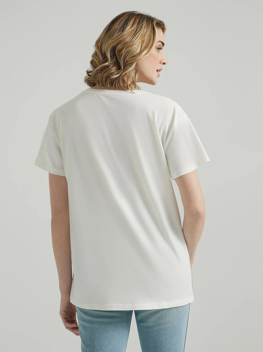 Wrangler Shirts Wrangler Women's Western Marshmallow Short Sleeve Boyfriend Graphic T-Shirt 112347504