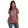 Wrangler Shirts Wrangler Women's Withered Rose Heather Western Graphic T-Shirt 112344167