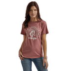 Wrangler Shirts Wrangler Women's Withered Rose Heather Western Graphic T-Shirt 112344167