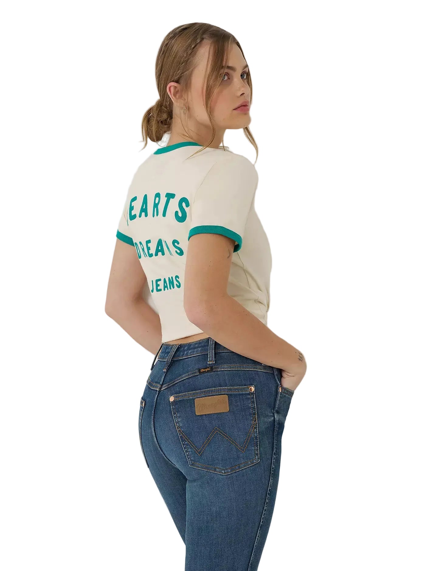 WRANGLER Shirts Wrangler X Lainey Wilson Women's Hearts Dreams Ringer T-Shirt 112375630