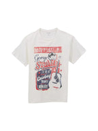 WRANGLER T-Shirt Wrangler Women's Bright White George Strait Oversized Band T-Shirt 112361056
