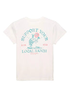 WRANGLER T-Shirt Wrangler Women's Bright White Local Ranch Retro T-Shirt 112372987